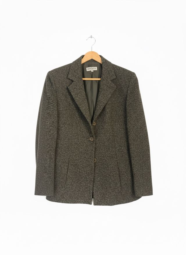 Blazer jaspeado verde Talla M