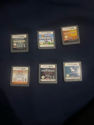 Lote 6 Juegos Nintendo DS: Eragon, Mario, Metroid.