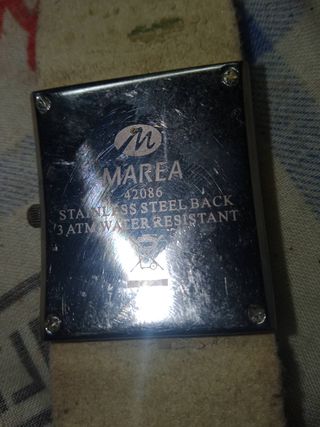 Reloj Marea Modelo 42086 Plata y Blanco