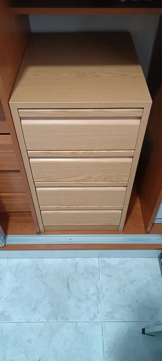 Cómoda Cajonera Ikea Madera Clara