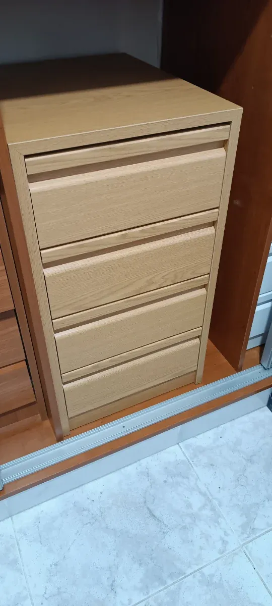 Cómoda Cajonera Ikea Madera Clara