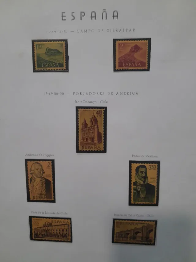 Sellos España 1969 Año Completo