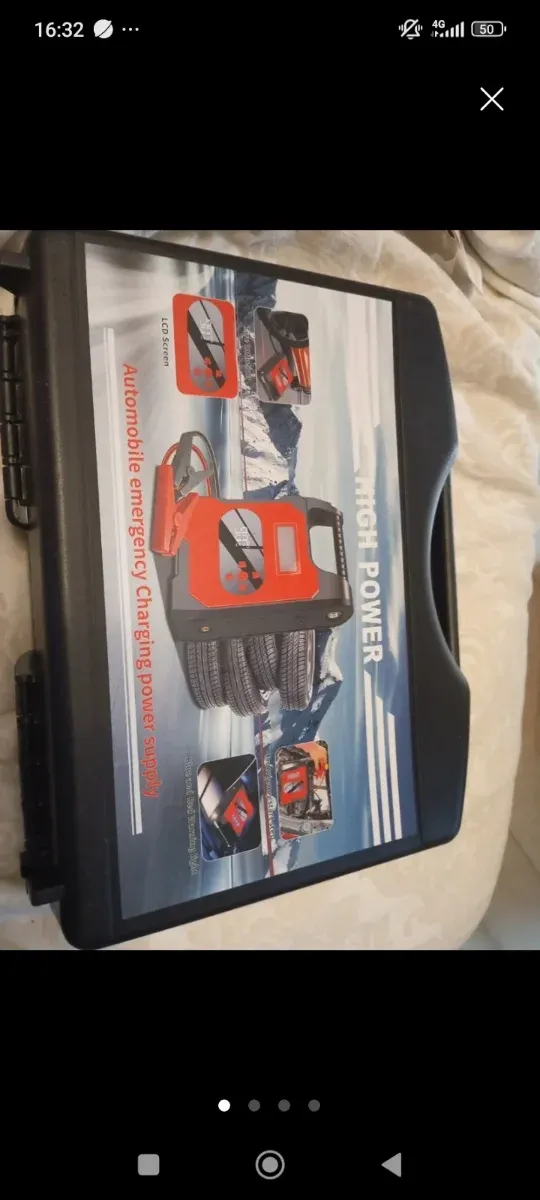 Cargador de arranque de emergencia para coche