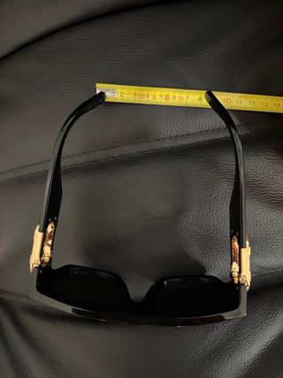 Gafas Louis Vuitton Negras y Doradas Nuevas