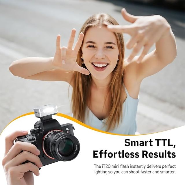 Godox iT20-S Flash Mini para Sony Carga USB-C