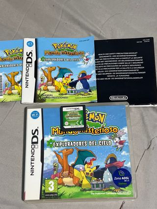 Pokemon Mundo Misterioso Exploradores del Cielo DS