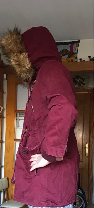 Precioso Abrigo Parka Invierno semi NUEVO