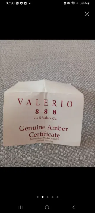 Colgante Plata y Ámbar Figura Nuevo