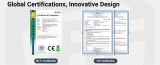 Torre Montessori COSYLAND Nera Altezza Regolabile