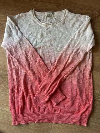 Jersey Forever 21 Degradado Rosa Blanco