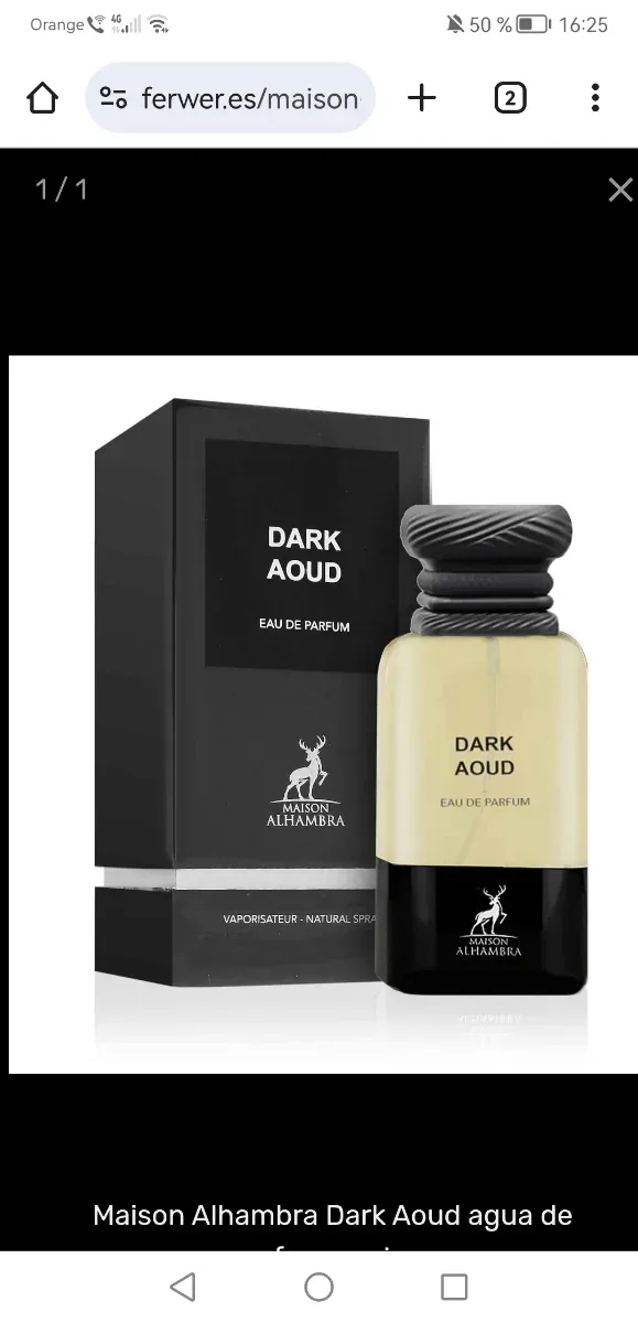 Maison Alhambra Dark Aoud Eau de Parfum