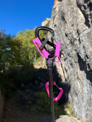 Pertiga escalada - caña chapar escalada - ROSA