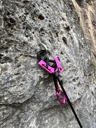 Pertiga escalada - caña chapar escalada - ROSA