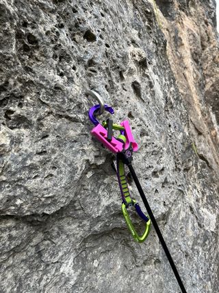 Pertiga escalada - caña chapar escalada - ROSA