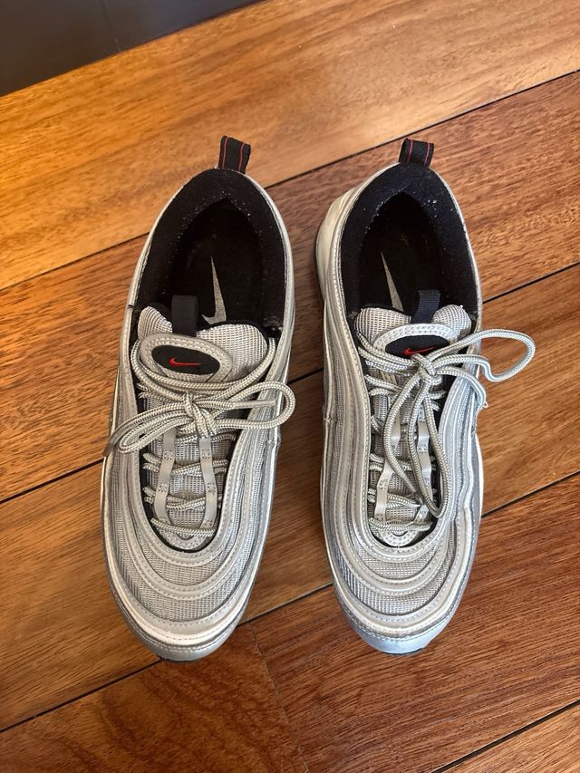 Nike Air Max 97 Plateadas Talla 40.5