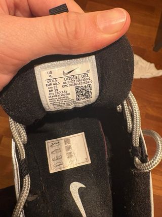 Nike Air Max 97 Plateadas Talla 40.5