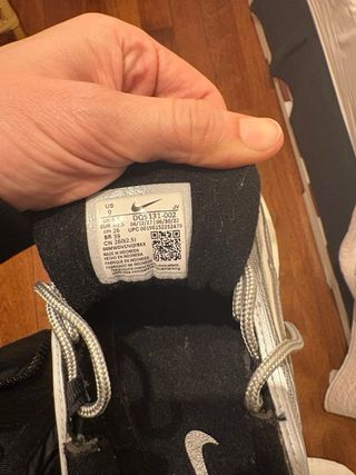 Nike Air Max 97 Plateadas Talla 40.5