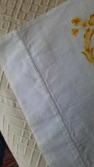 Salvietta tela di lino con decoro Bassetti