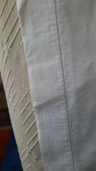 Salvietta tela di lino con decoro Bassetti