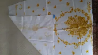 Salvietta tela di lino con decoro Bassetti