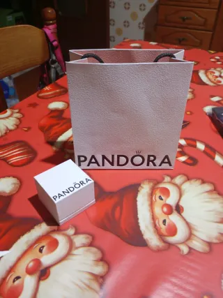 Anello Pandora Cuore Argento, misura 50.