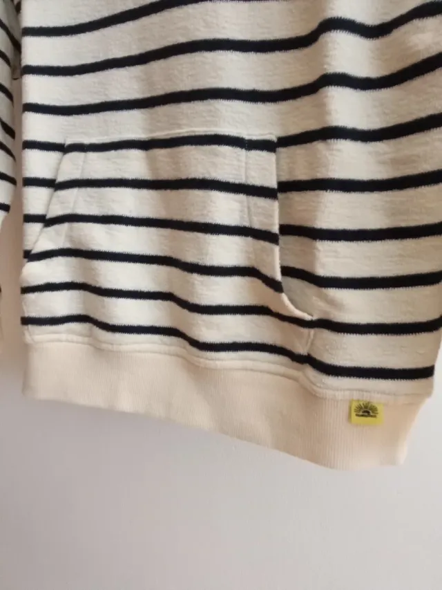 Jersey marinero rayas capucha 9-10 años