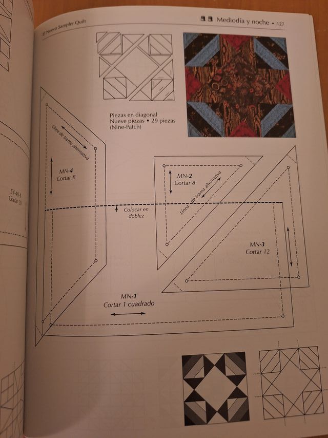EL NUEVO SAMPLER QUILT. patchwork
