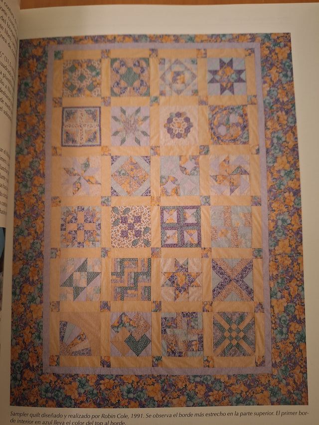EL NUEVO SAMPLER QUILT. patchwork