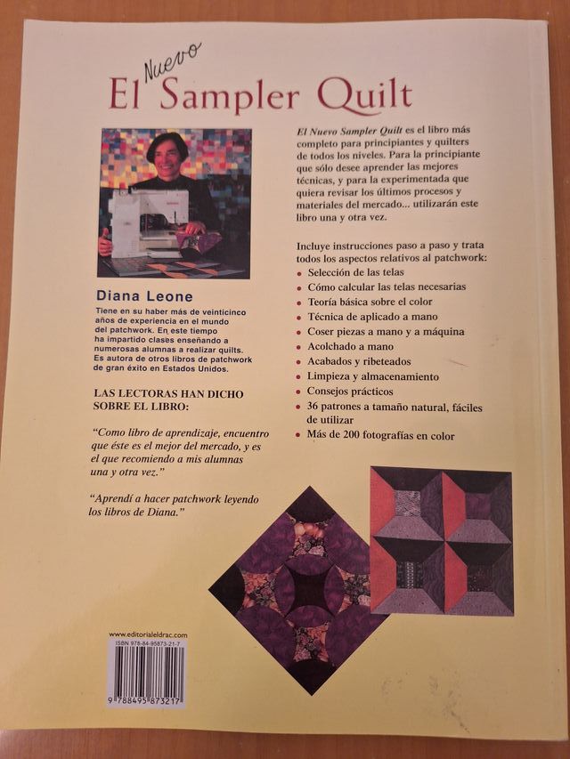 EL NUEVO SAMPLER QUILT. patchwork