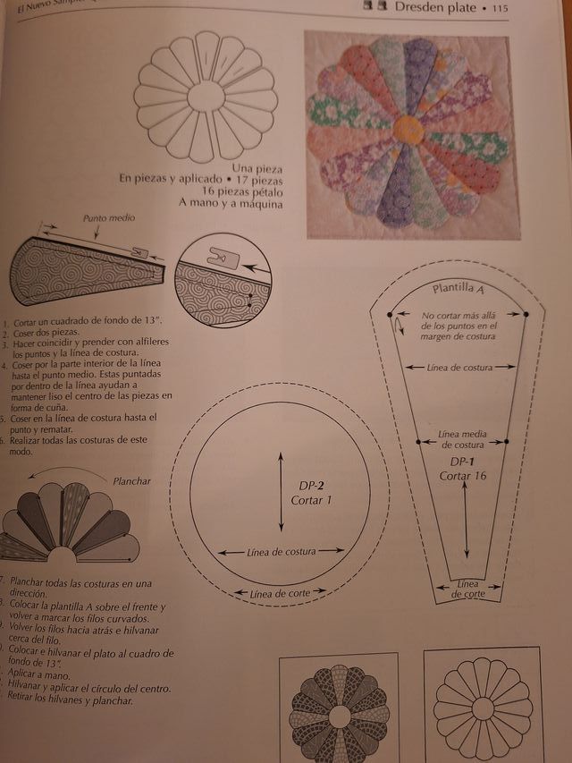EL NUEVO SAMPLER QUILT. patchwork