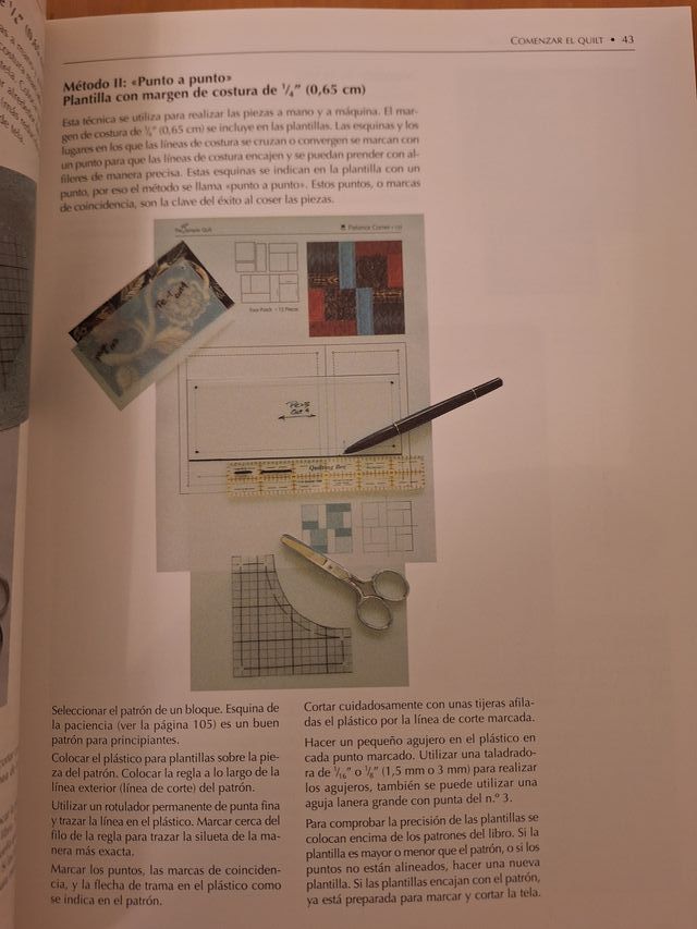 EL NUEVO SAMPLER QUILT. patchwork