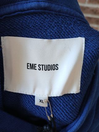 Sudadera Eme Studios Azul