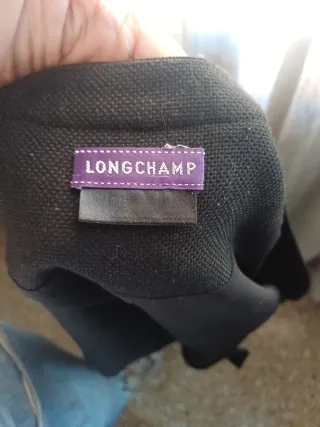 Americana negra con ribete