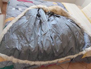 Pelliccia Volpe Beige/Grigio