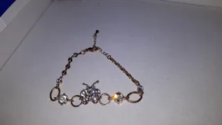 Bracciale donna con farfalla e cristalli