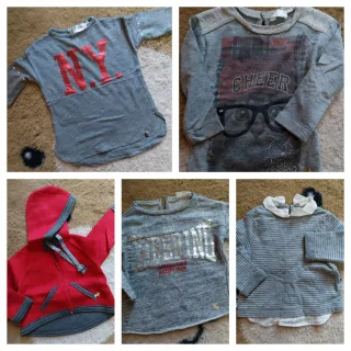 Set 5 pezzi abbigliamento bimba Il Gufo