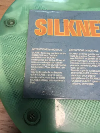 Cadenas de tela para nieve y hielo