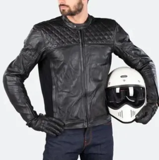 Chaqueta de cuero para moto Talla XXL/56