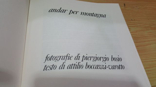 ANDAR PER MONTAGNA