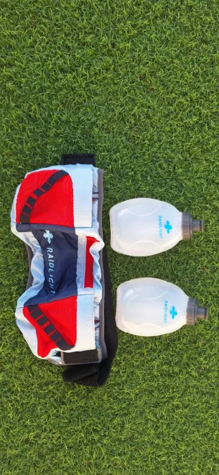 Cinturón hidratación Raidlight con botellas