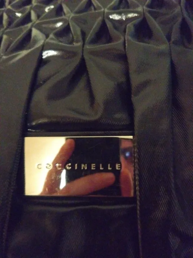 Borsa Coccinelle nera