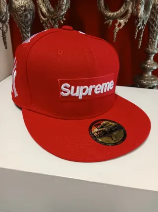 Gorra New Era 59Fifty Roja Supreme Talla 7.3/8
