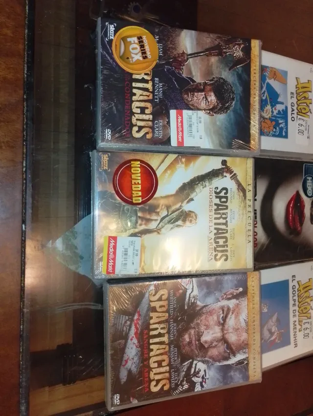 Series precintadas Spartacus