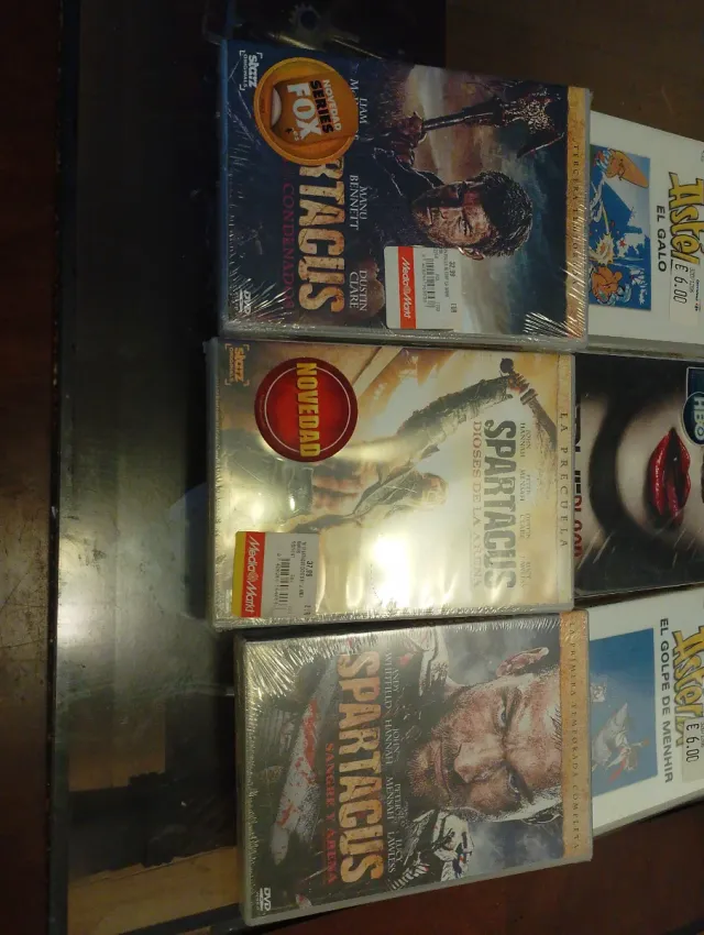 Series precintadas Spartacus