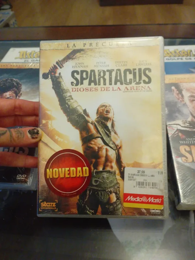 Series precintadas Spartacus