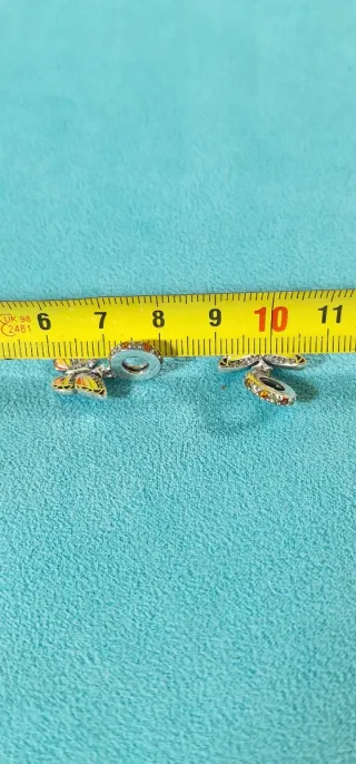 Colgante Plata 925 "Mariposa Circonita" ESMALTADA