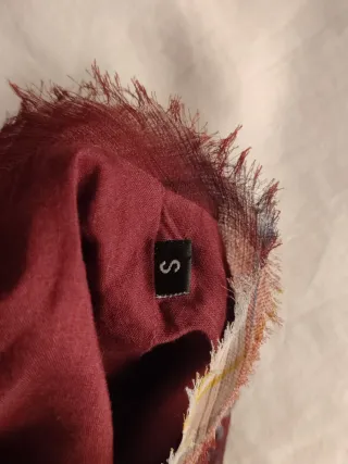 Blusa Desigual gasa cuadros