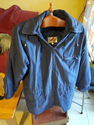 Abrigo Mellachia Talla 44 Azul Marino