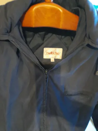 Abrigo Mellachia Talla 44 Azul Marino