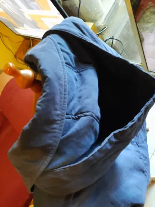 Abrigo Mellachia Talla 44 Azul Marino